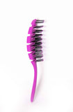 Vibe Professional Detangling Wet & Dry Hair Brush - Purple