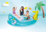 Intex Gator Inflatable Play Center, For ages 2+ (2.01MX1.70CMX84CM), -57165